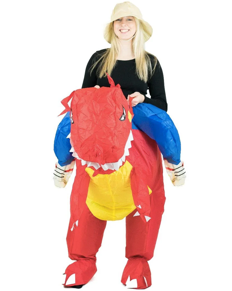 Dragon Inflatable Adult Costume - Image 5