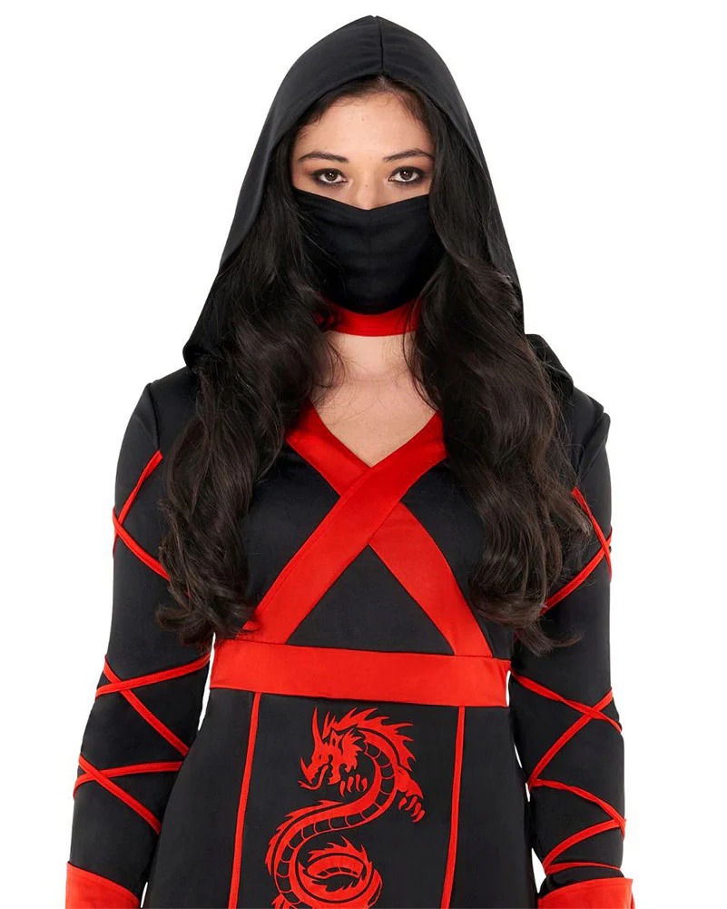 Dragon Ninja Playsuit Womens Costume - Image 2