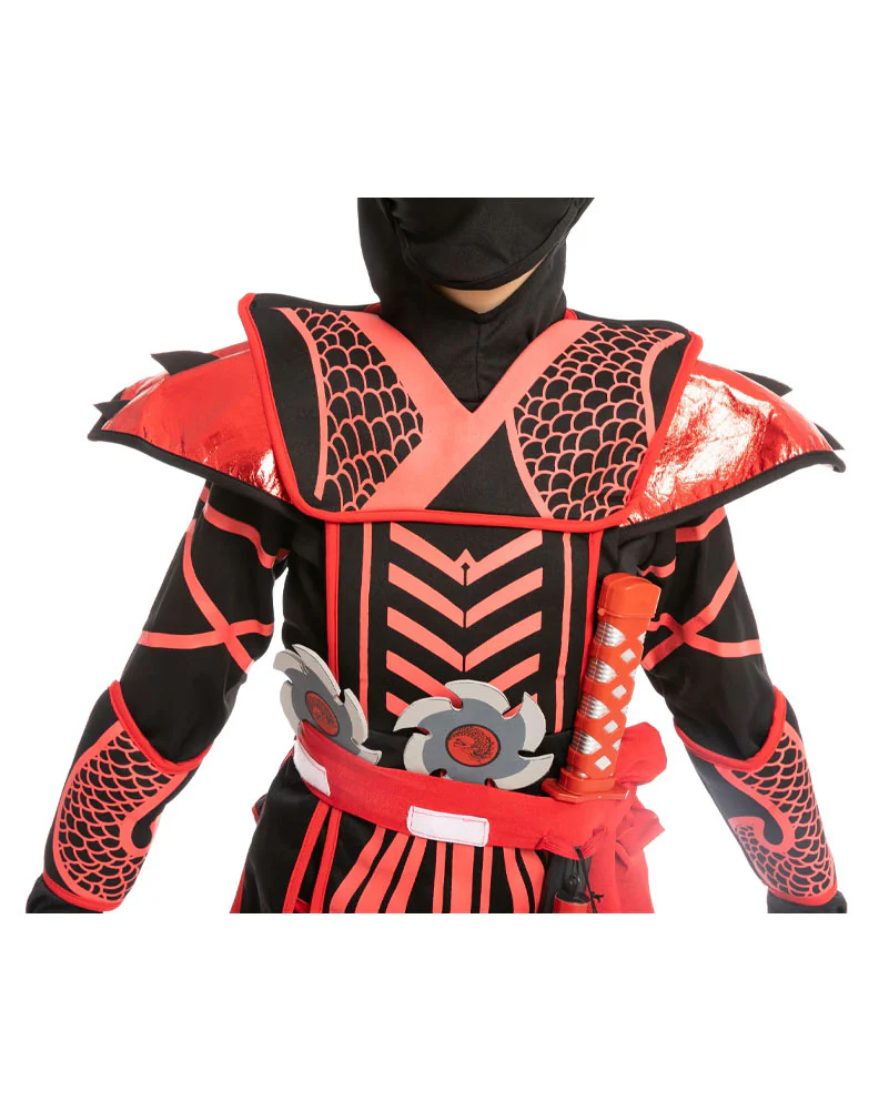 Dragon Ninja Warrior Complete Boys Costume - Image 4