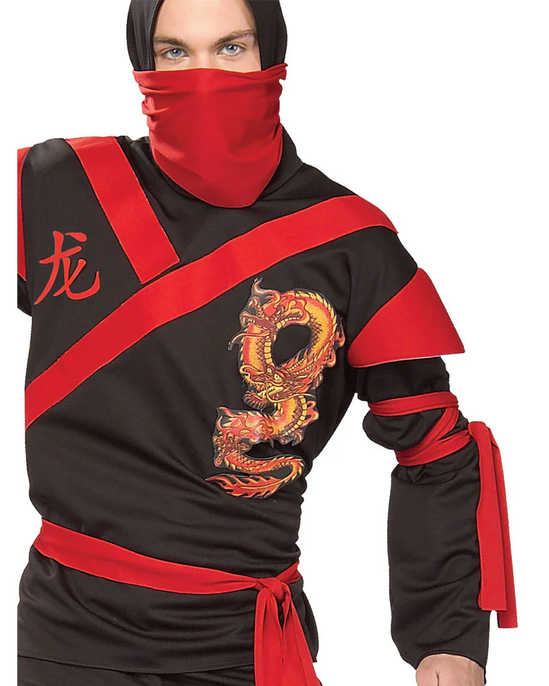 Dragon Ninja Warrior Mens Costume - Image 2