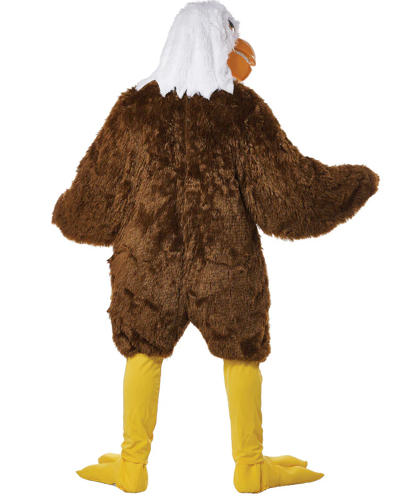 Eagle Maniac Mascot Adult Costume - Image 3