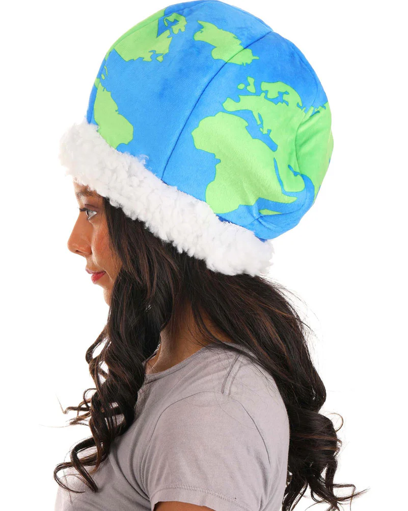 Earth Plush Deluxe Hat - Image 3