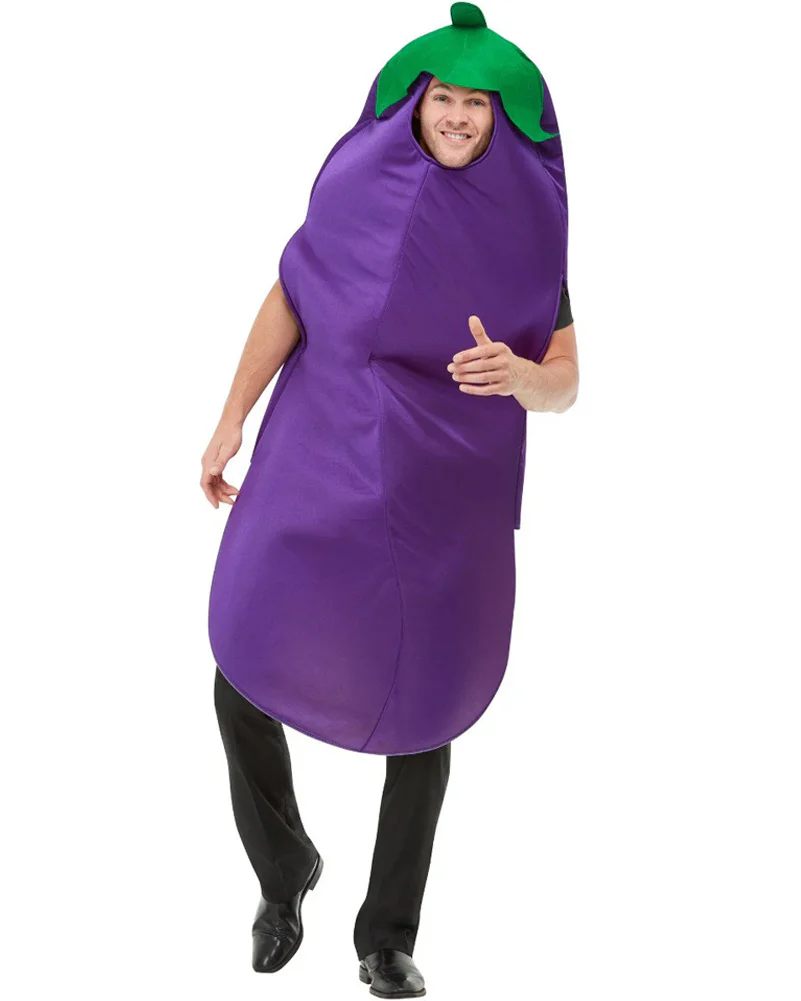 Eggplant Aubergine Adult Costume - Image 5