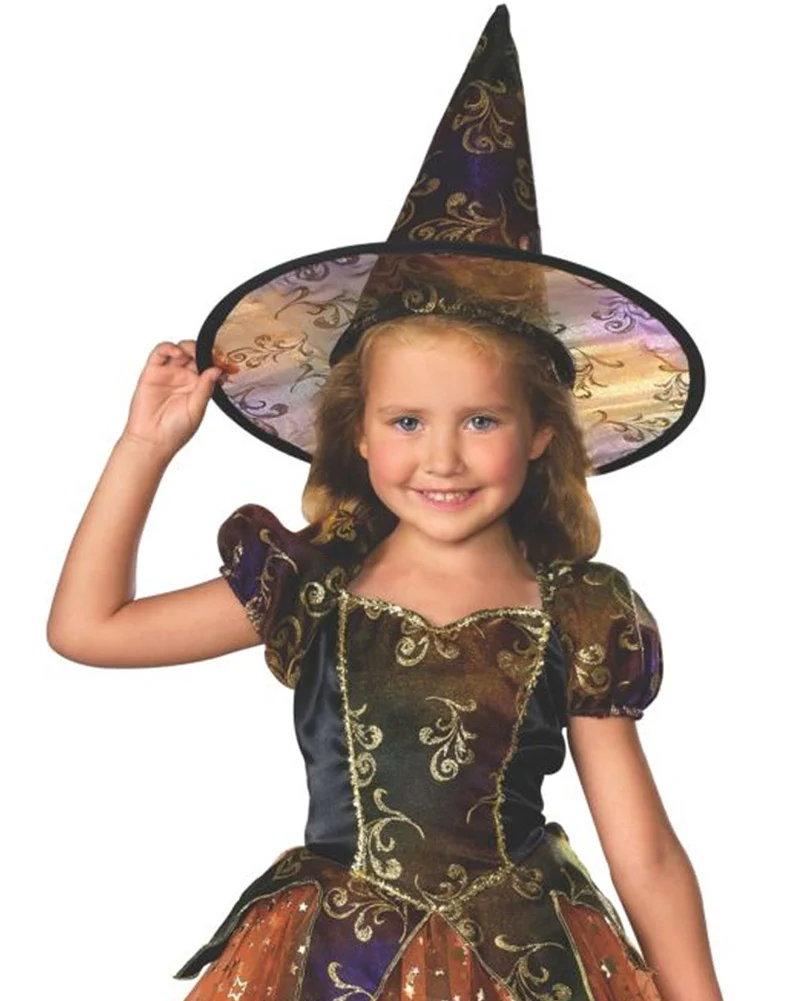 Elegant Witch Girls Costume - Image 2