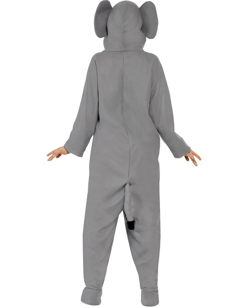 Elephant Hooded Adult Costume - Image 4