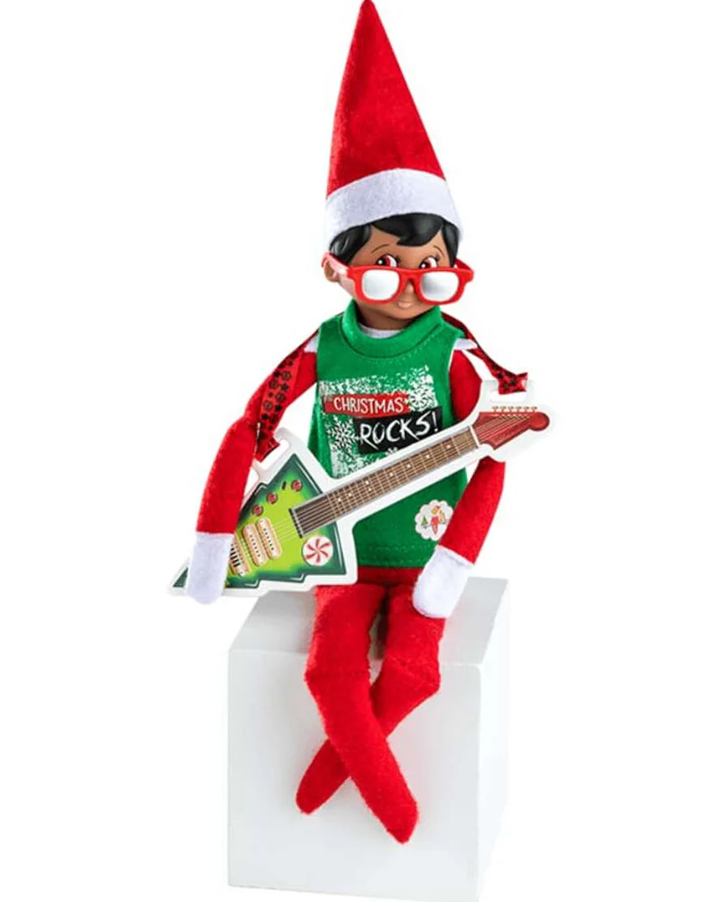 Elf On The Shelf Claus Couture Christmas Rocker Outfit - Image 2