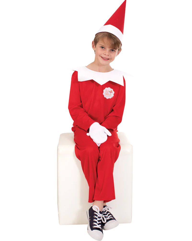 Elf On The Shelf Kids Christmas Costume - Image 3