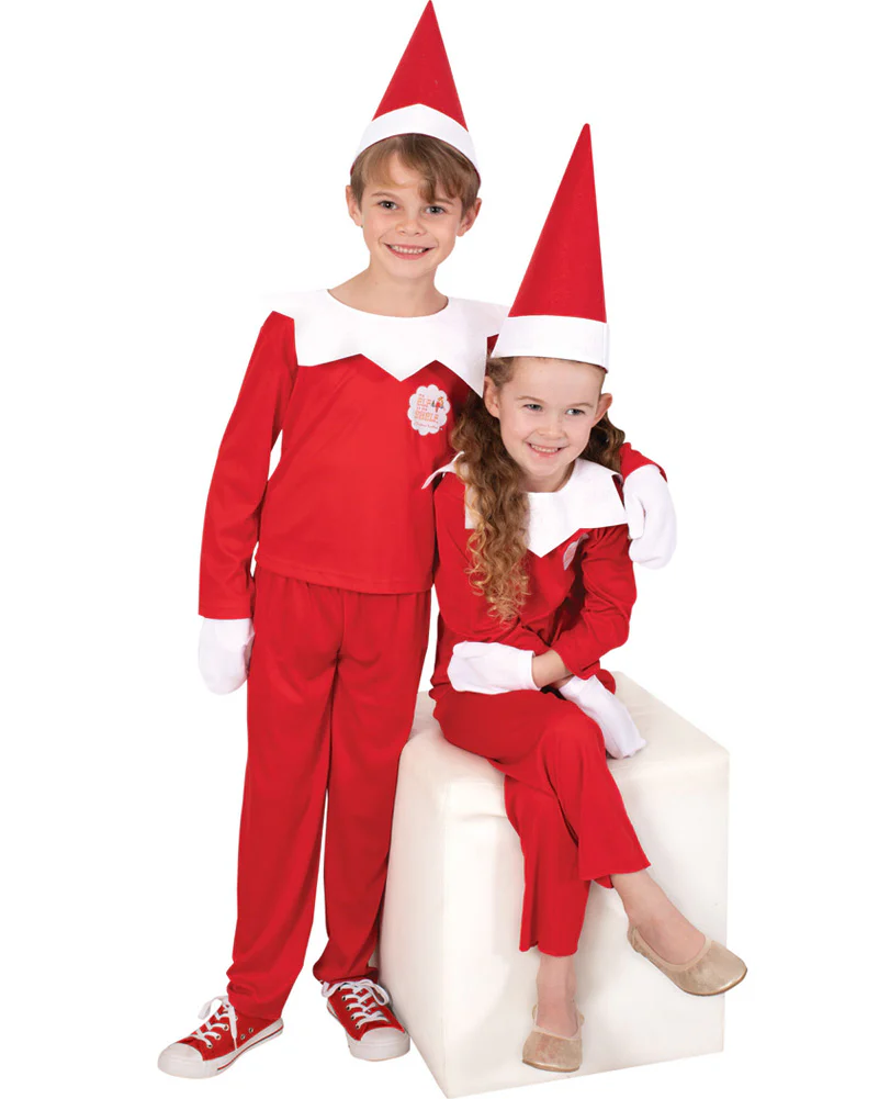 Elf On The Shelf Kids Christmas Costume - Image 4