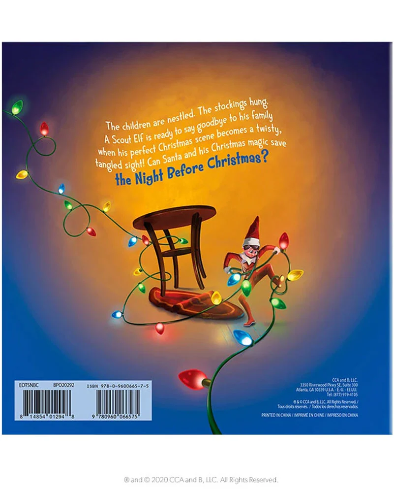 Elf On The Shelf Night Before Xmas Story Book - Image 3