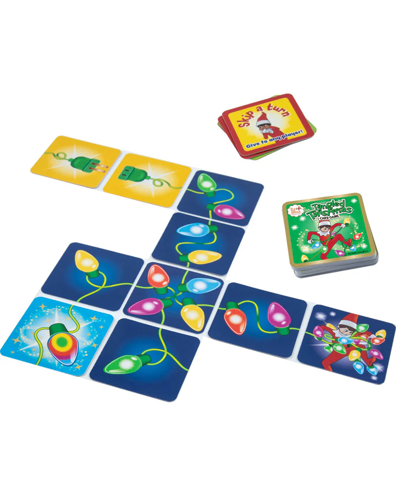 Elf On The Shelf Tangled Twist-mas Card Game - Image 2