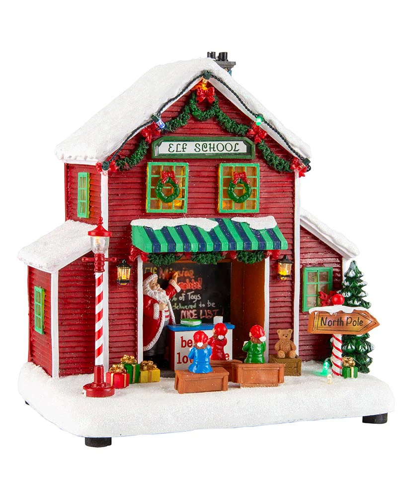 Elf School Musical LED Christmas Decoration 23cm - Image 2