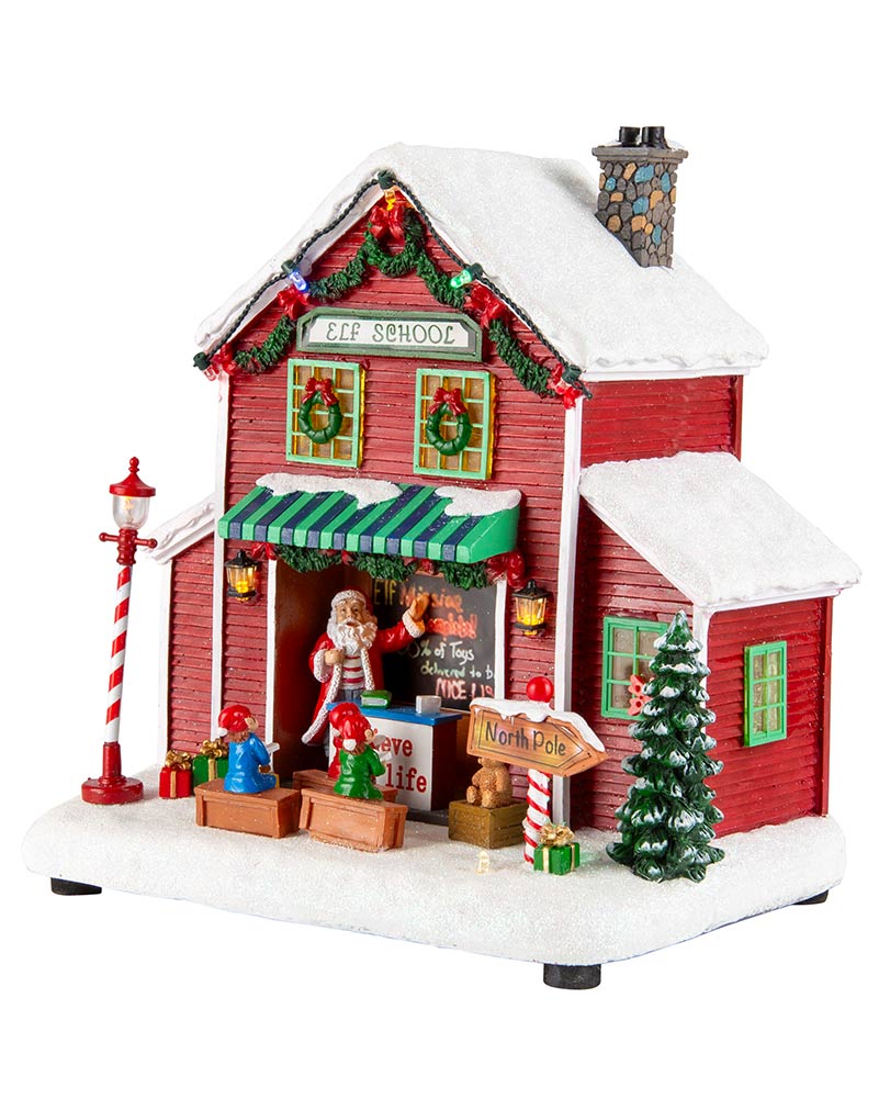 Elf School Musical LED Christmas Decoration 23cm - Image 3