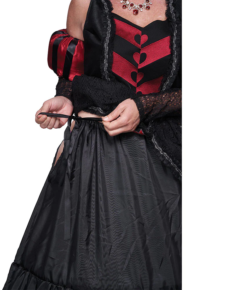 Elite Dark Queen of Hearts Womens Book Week Costume - Image 9