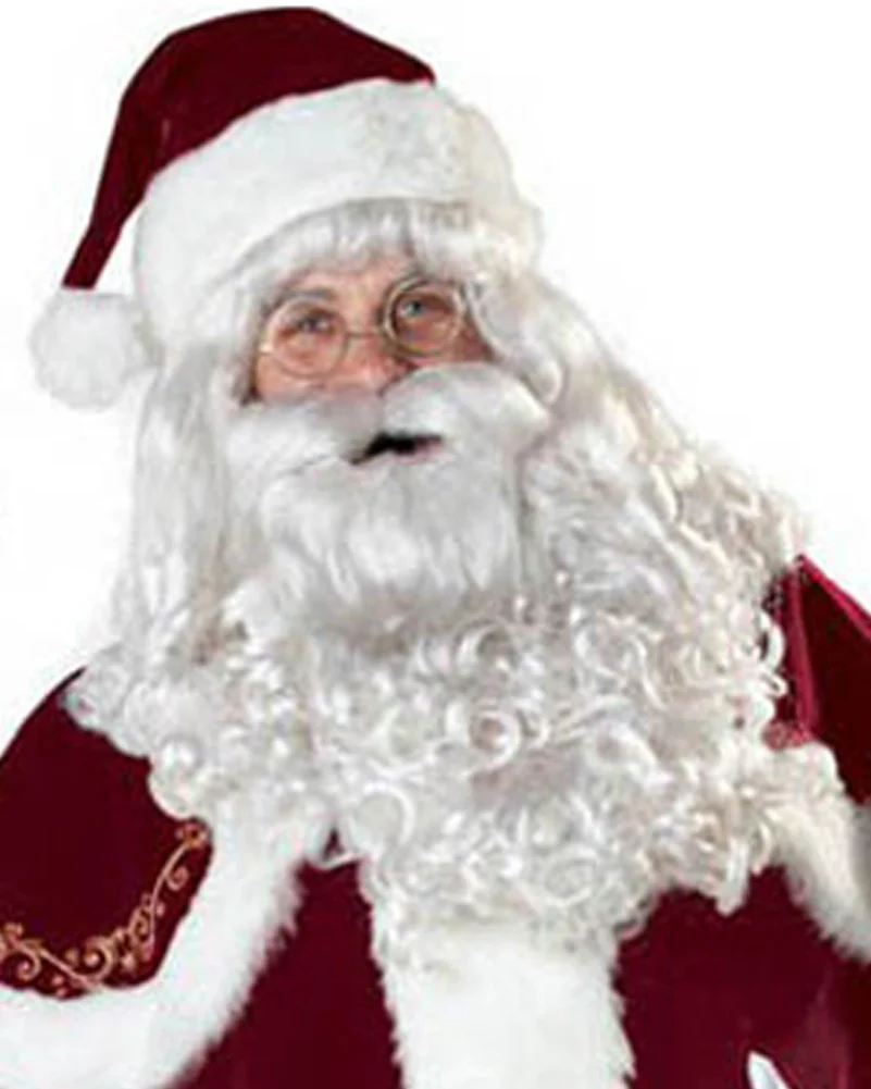 Elite Jolly Santa Mens Christmas Costume - Image 3