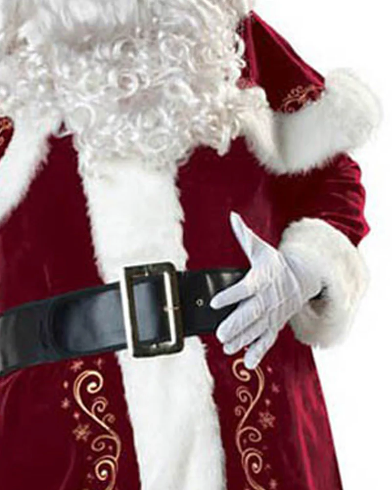Elite Jolly Santa Mens Christmas Costume - Image 4