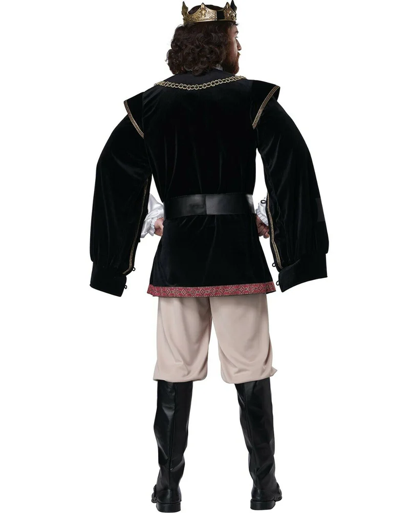 Elizabethan King Mens Book Week Costume - Image 3