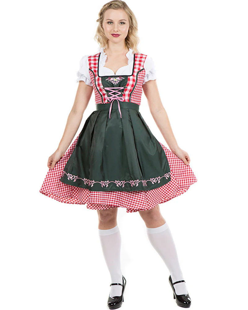 Emilia Deluxe Oktoberfest Dirndl Womens Costume - Image 2