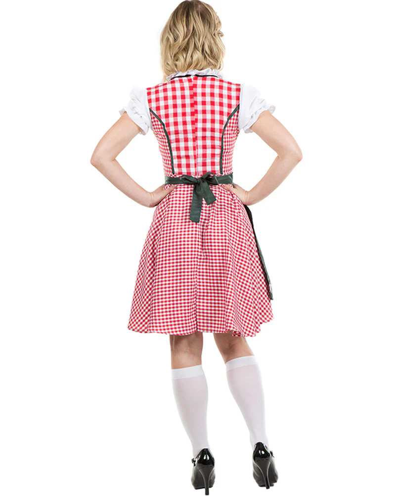 Emilia Deluxe Oktoberfest Dirndl Womens Costume - Image 4