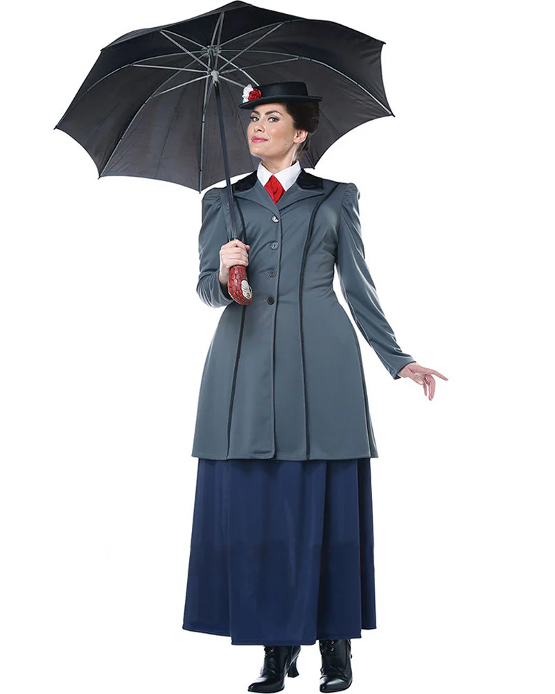 English Nanny Womens Plus Size Book Week Costume
