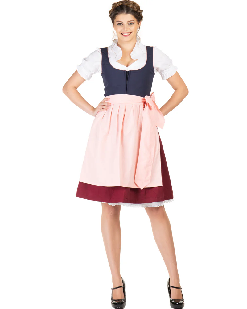 Erika Deluxe Oktoberfest Dirndl Plus Size Womens Costume