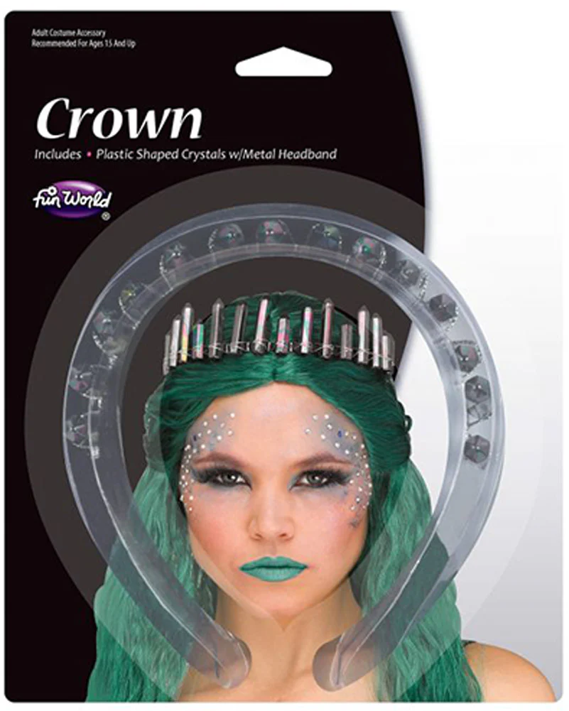 Evil Onyx Mermaid Queen Tiara - Image 3