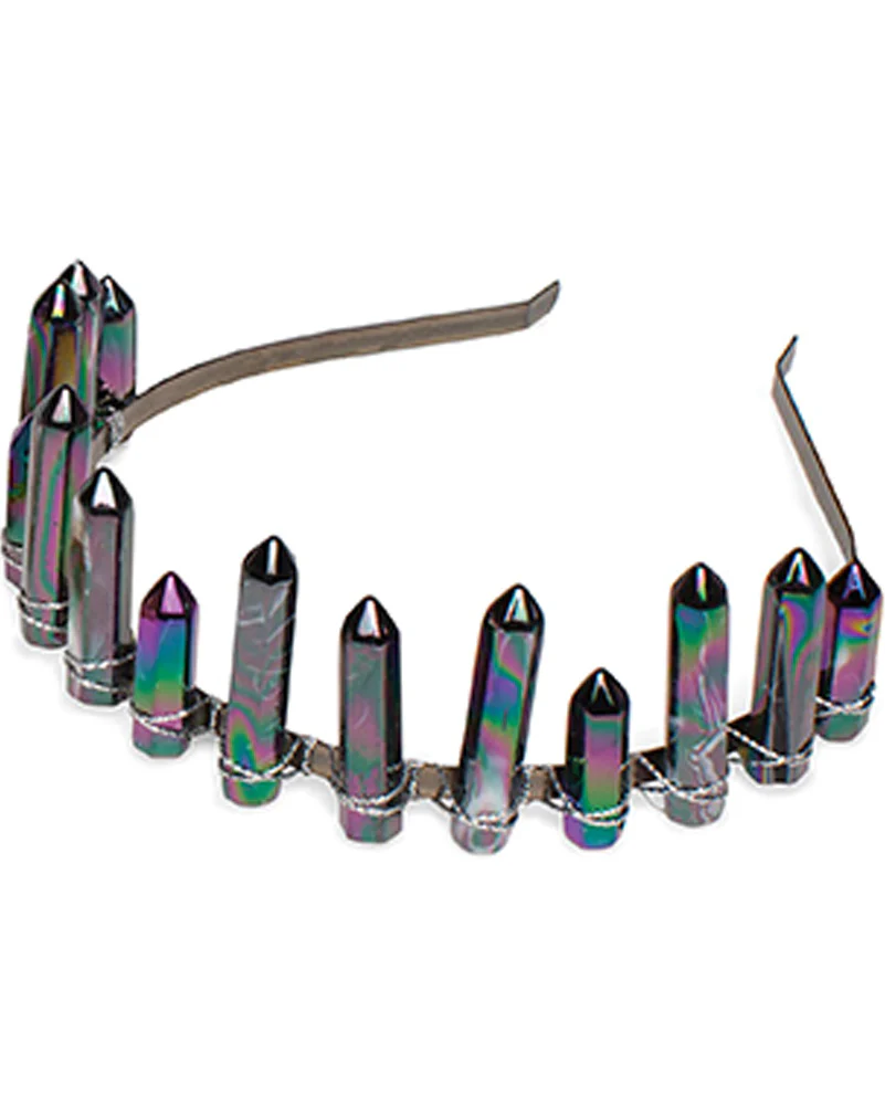 Evil Onyx Mermaid Queen Tiara - Image 4