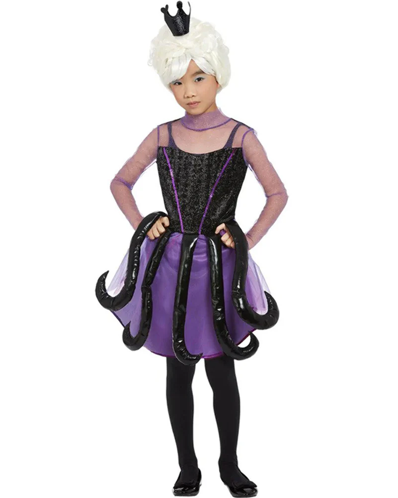 Evil Sea Witch Kids Book Week Costume