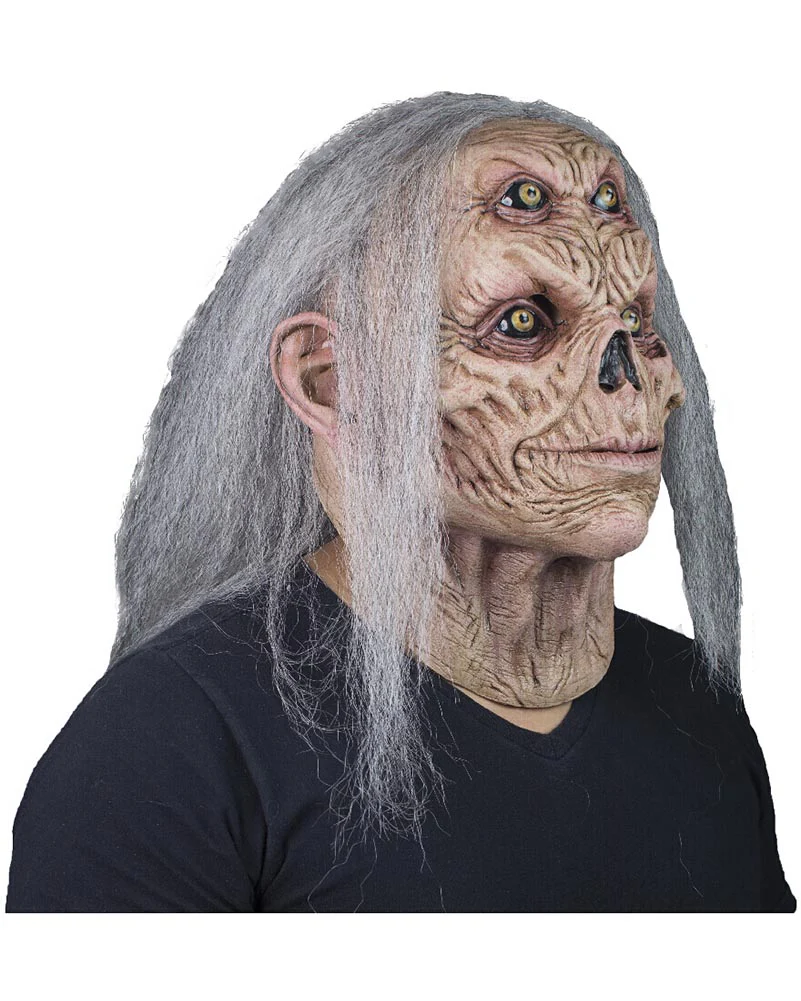 Evil Witch Eyes Overhead Mask - Image 4
