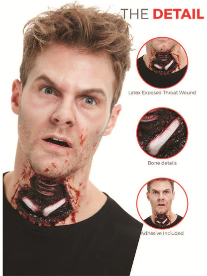 Exposed Throat FX Appliance Transfer Prosthetic Wound - Image 2