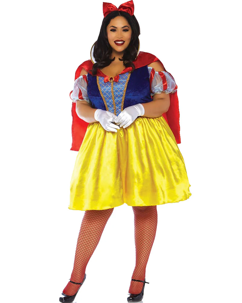 Fairytale Snow White Womens Plus Size Book Week Costume