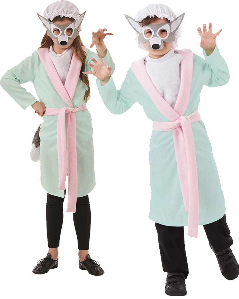 Fairytale Wolf Kids Book Week Costume