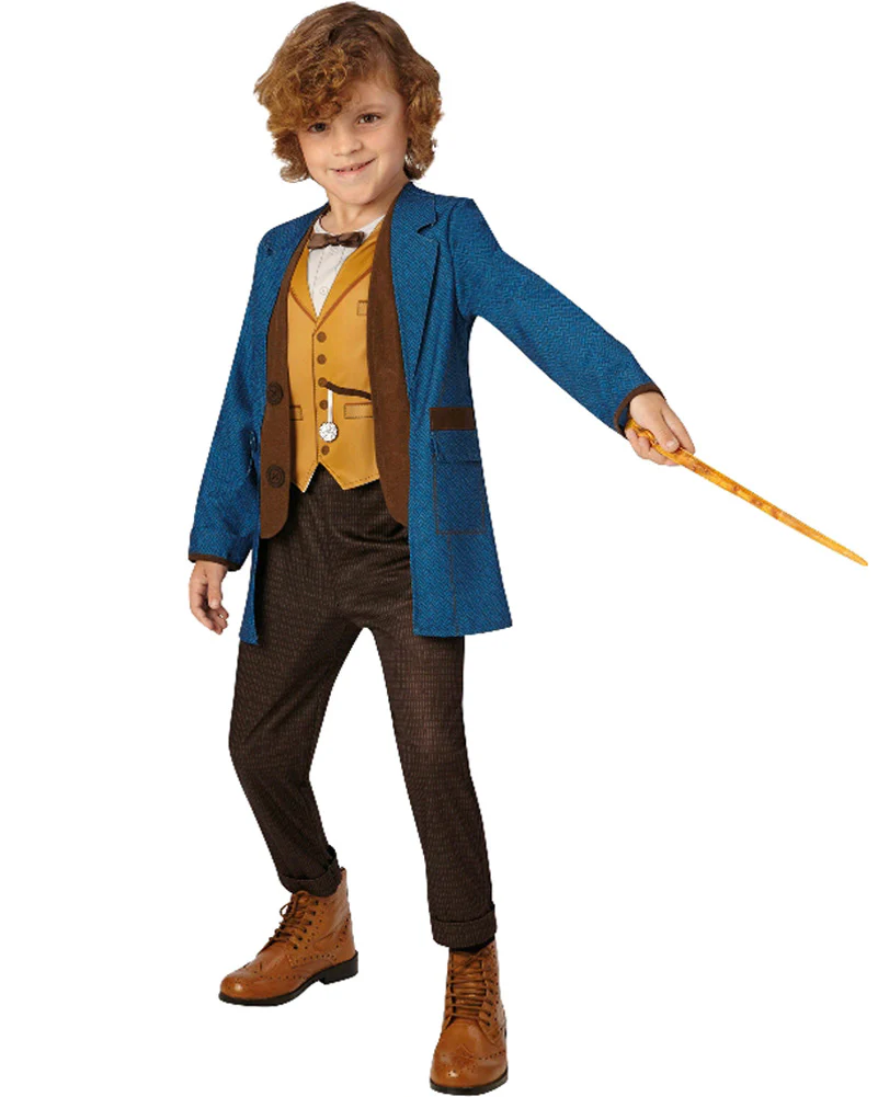 Fantastic Beasts Newt Scamander Deluxe Kids Book Week Costume