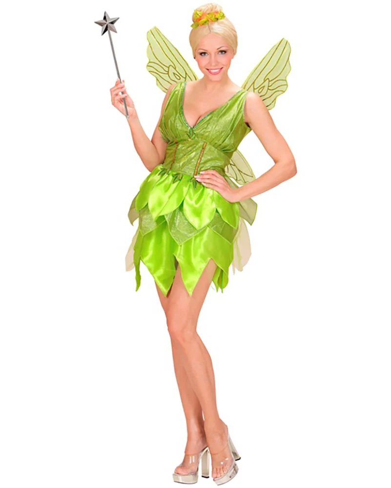 Fantasy Green Fairy Womens Costume