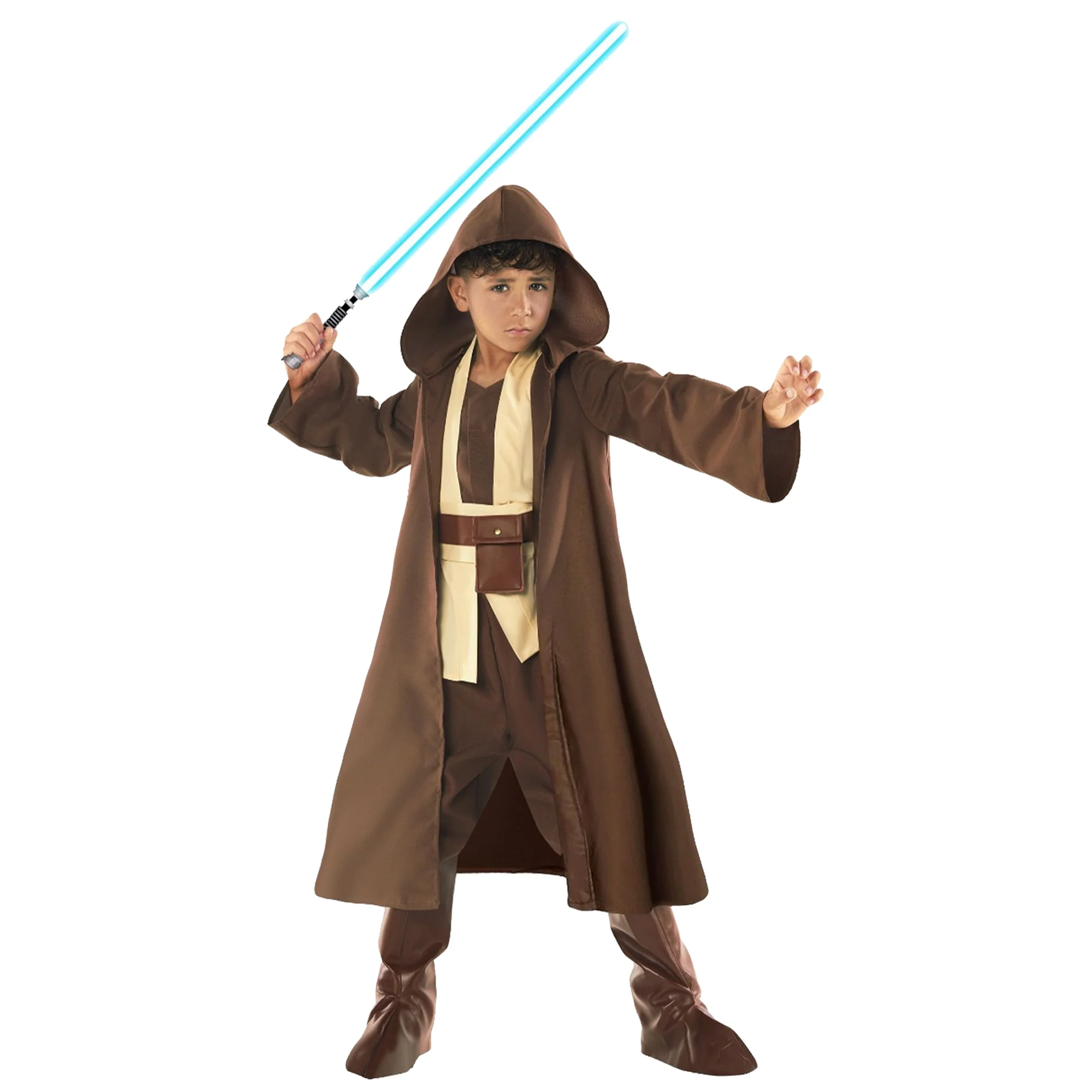 Fantasy Hooded Robe Boys Costume 10-12 Years