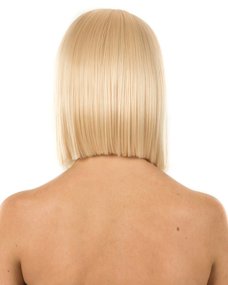 Fashion Deluxe Blonde Bob Wig - Image 3