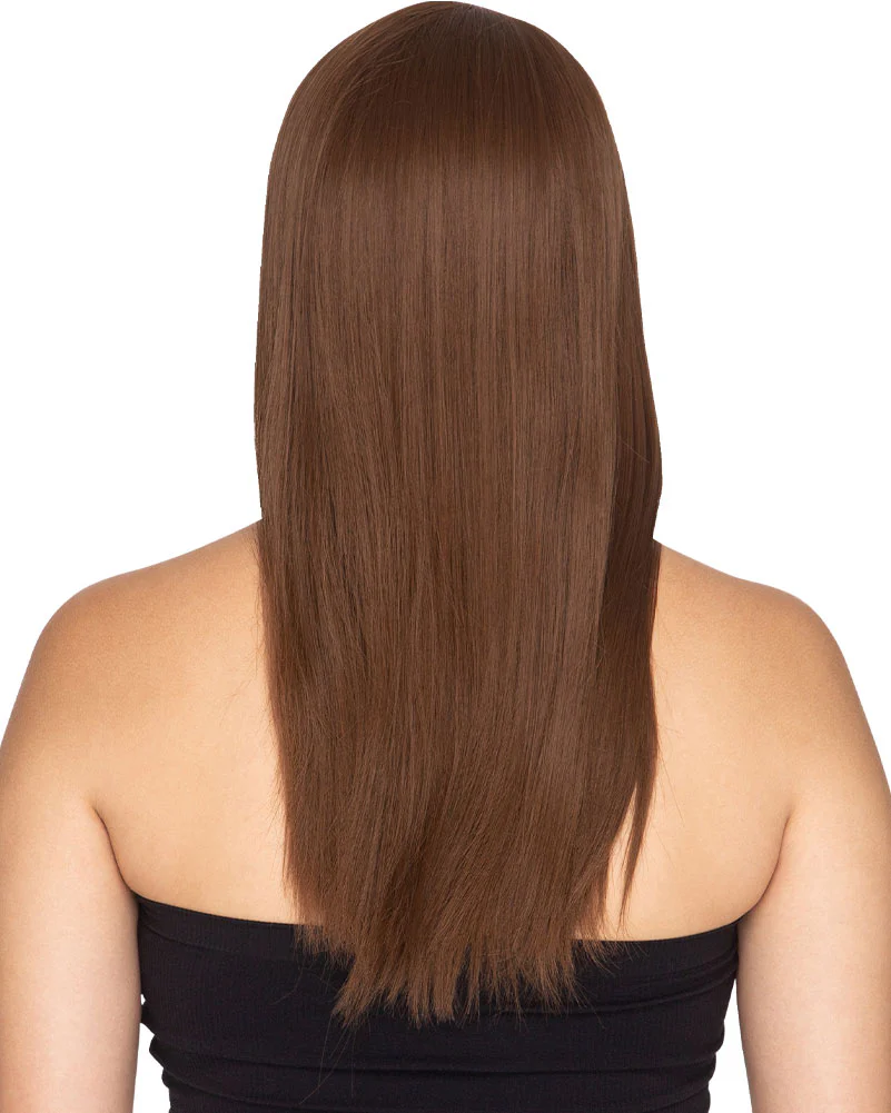 Fashion Deluxe Brunette Long Wig - Image 3