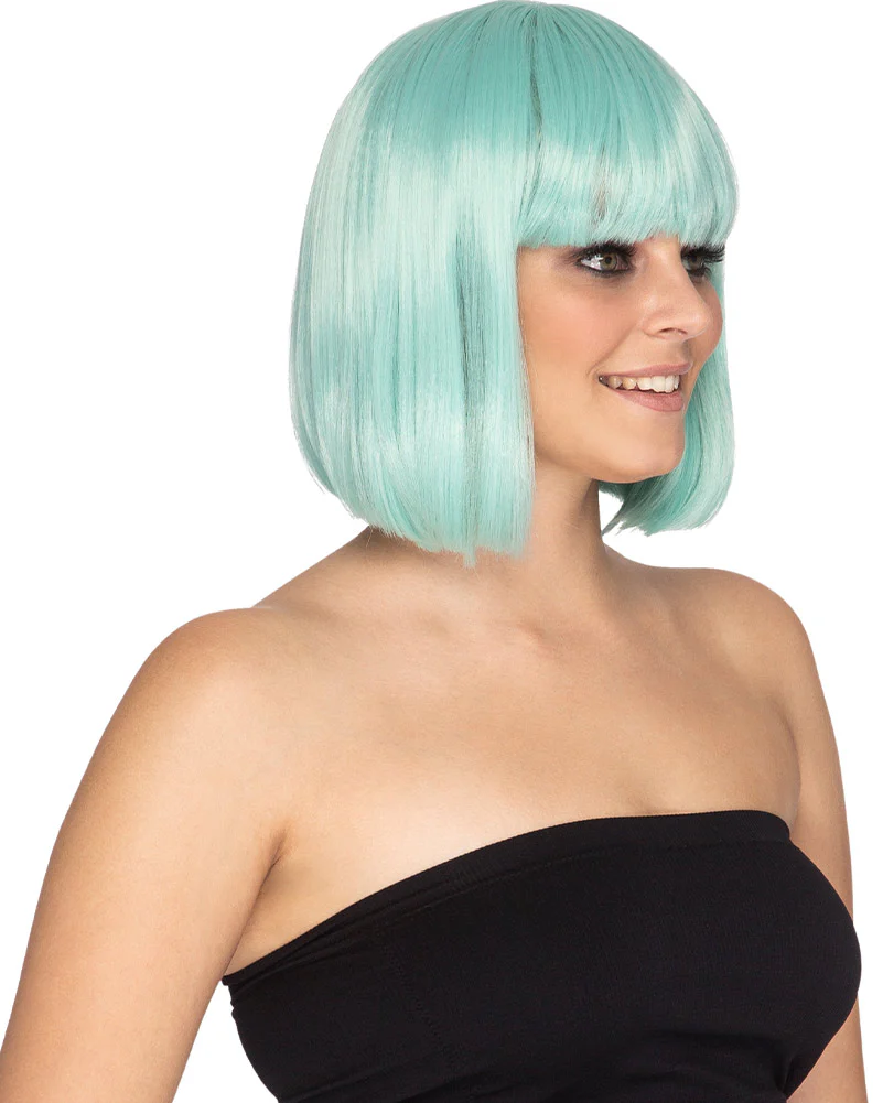 Fashion Deluxe Soft Mint Bob Wig - Image 2