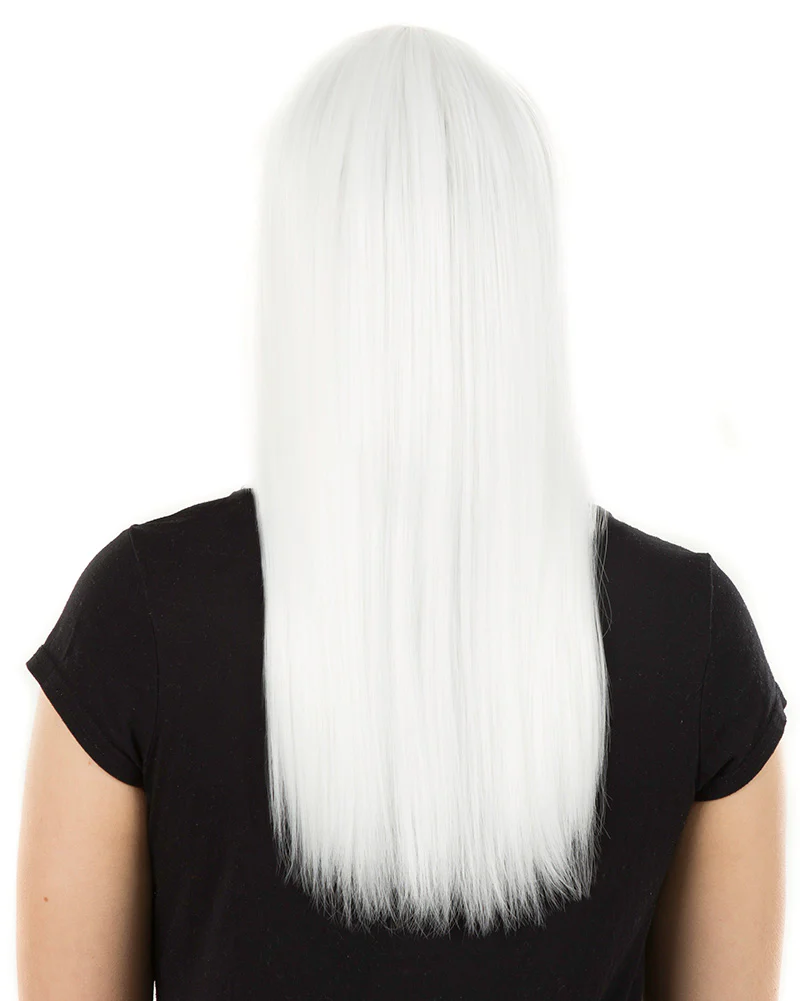 Fashion Deluxe White Long Wig - Image 6