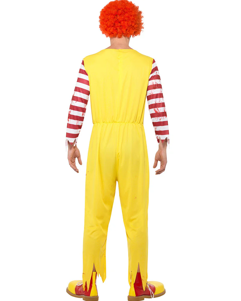 Fast Food Kreepy Killer Clown Mens Costume - Image 4