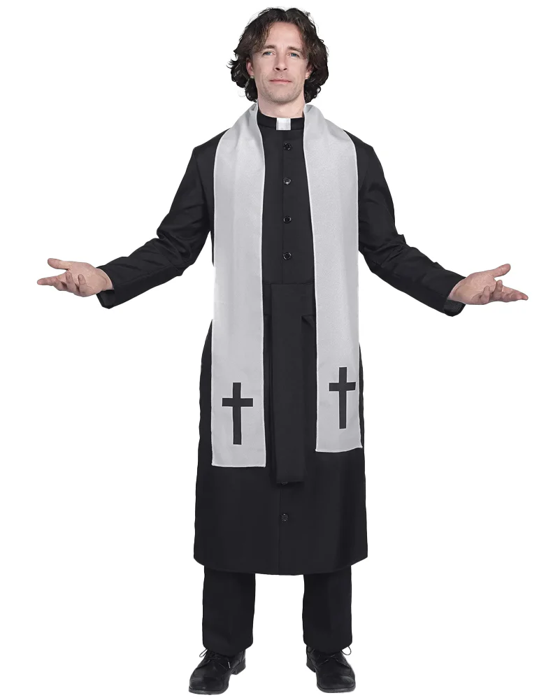 Father Priest Complete Mens Costume