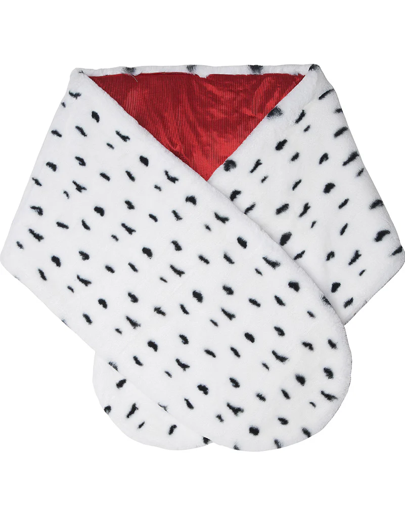Faux Dalmatian Stole - Image 2