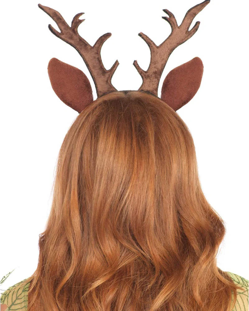 Fawn Ears and Antlers Headband - Image 2