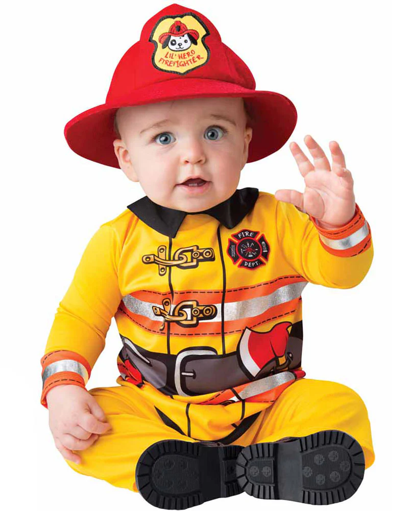 Fearless Firefighter Baby and Toddler Costume
