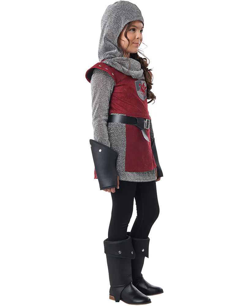 Fearless Knight Girls Costume - Image 2