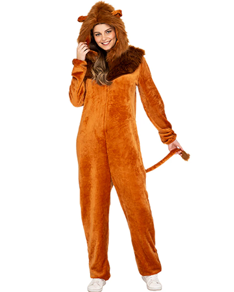 Fearless Lion Deluxe Adult Book Week Costume - Image 2