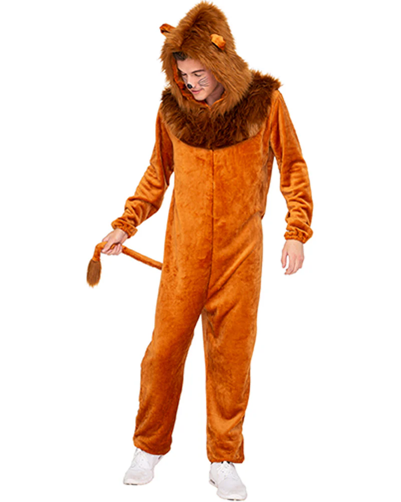 Fearless Lion Deluxe Adult Book Week Costume - Image 3