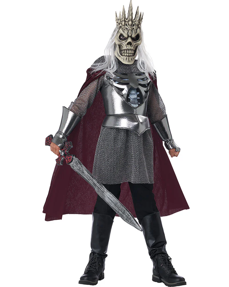 Fearsome Skeleton King Deluxe Boys Costume - Image 2