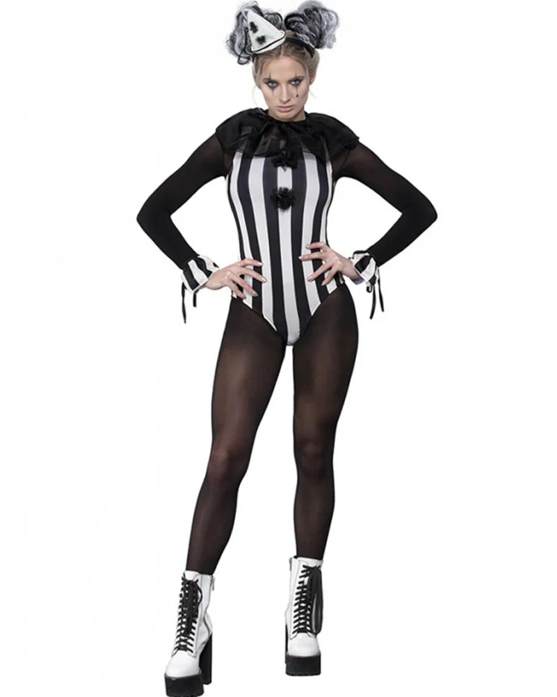 Fever Vintage Pierrot Clown Womens Costume - Image 2