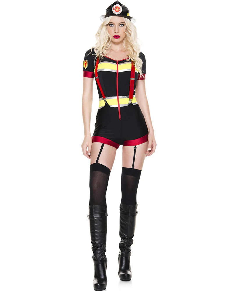 Fire Captain Womens Costume - Image 3