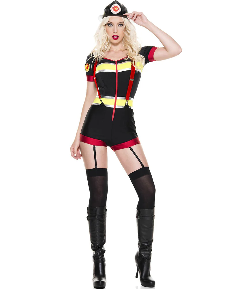 Fire Captain Womens Costume - Image 4